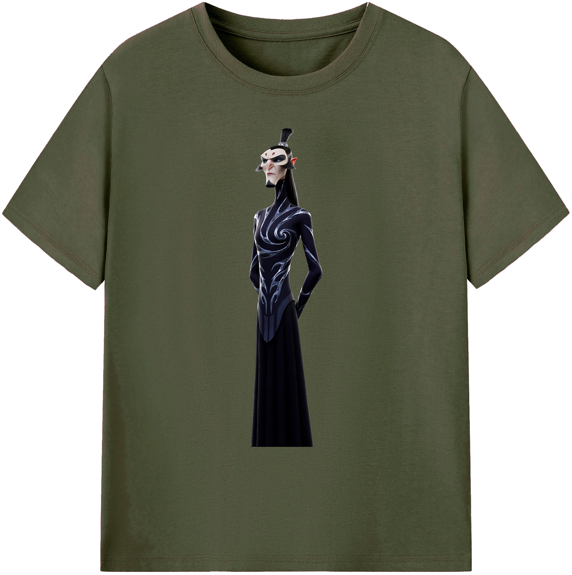 （画像用） Ne Zha 2 ナタ 魔童の大暴れ 綿100％ メンズ半袖Tシャツ｜肌触りやわらか＆通気性